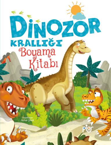 Dinozor Krallığı Boyama Kitabı